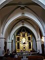 Interior de l'església del convent de santa Clara de Gandia
