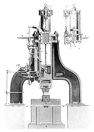 Archivo:James Nasmyth's patent steam hammer