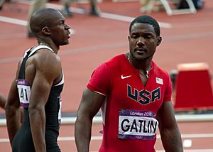Archivo:Justin Gatlin-Men's 100m Final-London 2012 Olympics (8374272018)
