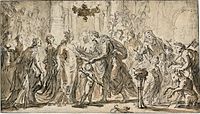 Archivo:Justus van Egmont - The Marriage of Zenobia and Odenatus