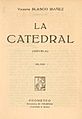 La Catedral cover page