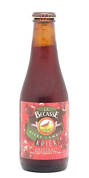 Archivo:Lambic kriek la Bécasse 25cl