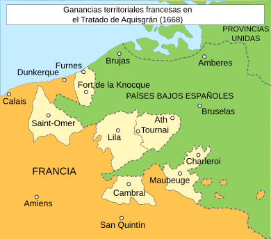Archivo:Map Peace of Aix la Chapelle (French) zondertekst-es