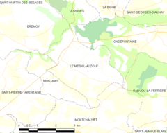 Map commune FR insee code 14413.png