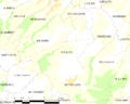 Map commune FR insee code 62803