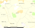 Map commune FR insee code 80052