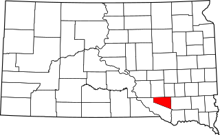 Map of South Dakota highlighting Douglas County.svg