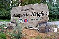 Marquette Heights sign 20231019 0606