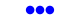 Military Map Symbol - Unit Size - Dark Blue - 030 - Platoon or Troop.svg