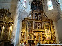 Archivo:Palencia Paredes de Navas Santa Eulalia retablo mayor 01 lou