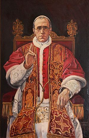 Archivo:Pio XII - Luis Fernández-Laguna 1958