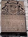 Placa relativa a la Real y Pontificia Universidad de México