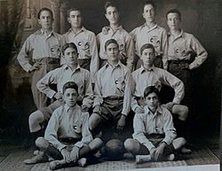 Archivo:Primer plantel del Club América en la Liga Mexicana 1917-18