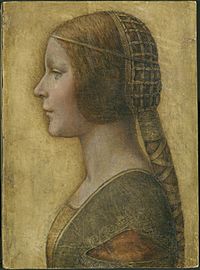 Archivo:Profile of a Young Fiancee - da Vinci