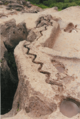 Qenko Archaeological site - snake