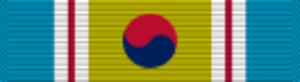 Archivo:Republic of Korea War Service Medal ribbon