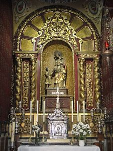 Archivo:Retablo de San José. Capilla del Sagrario de la iglesia de San Miguel Arcángel