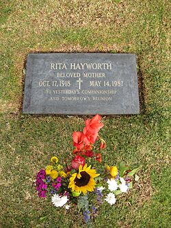 Archivo:Rita Hayworth's grave