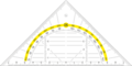 Set square Geodreieck