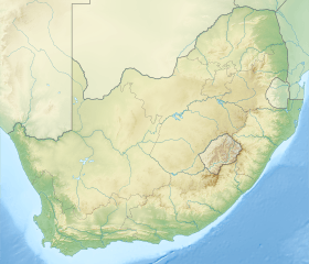 Cataratas Augrabies ubicada en Sudáfrica