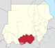 South Kurdufan in Sudan (+claims hatched) (Kafia Kingi disputed).svg