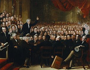 Archivo:The Anti-Slavery Society Convention, 1840 by Benjamin Robert Haydon