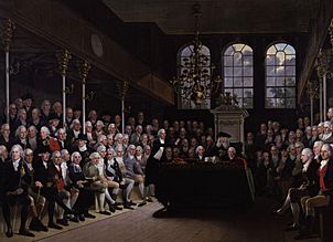 Archivo:The House of Commons 1793-94 by Karl Anton Hickel