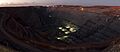 The Super Pit at dusk - panoramio