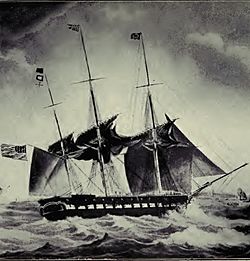 Archivo:USS Brandywine 1831 OldNavyDays