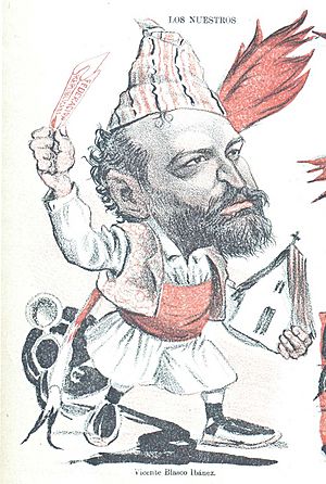 Archivo:Vicente Blasco Ibáñez, Don Quijote, 31 de enero de 1902 (cropped)