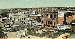 Archivo:Vista aérea de Rosario y calle Córdoba (ca 1910)