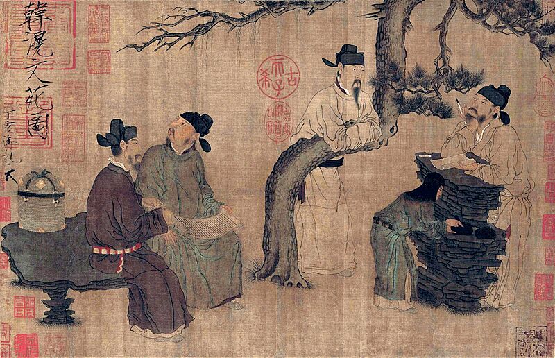 Zhou Wenju's A Literary Garden