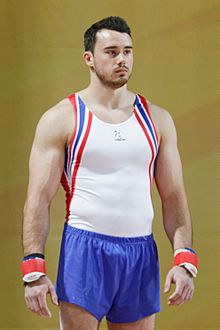 2015 European Artistic Gymnastics Championships - Vault - Kristian Thomas 01.jpg