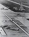 American Airlines Flight 191（N110AA）wreckage on runway