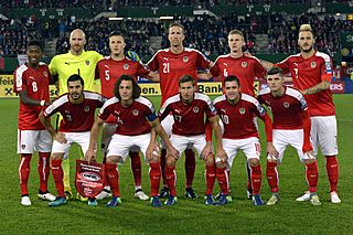 Archivo:Austrian starting team for match against Wales 2016-10-06