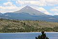 Bald Mountain, Summit County, Colorado viewed from Dillon Reservoir