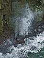Blowhole, Barbados coast