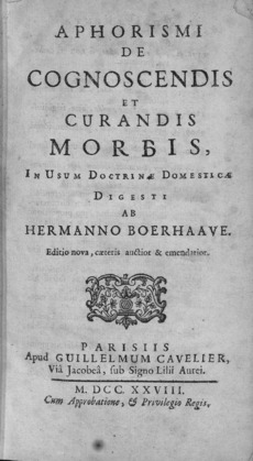 Archivo:Boerhaave - Aphorismi de cognoscendis et curandis morbis, 1728 - 3032194