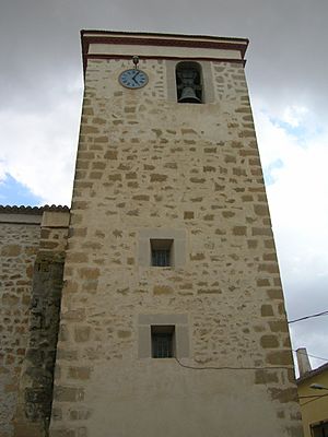 Archivo:Bonete Albacete Spain torre de la iglesia church tower