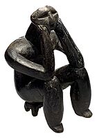 Bucharest - The Thinker of Cernavoda - white bg