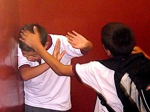 Archivo:Bullying on Instituto Regional Federico Errázuriz (IRFE) in March 5, 2007