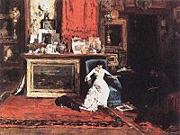Chase William Merritt The Tenth Street Studio