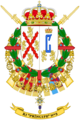 Coat of Arms of the 3rd Infantry Regiment Príncipe