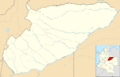 Colombia Casanare location map (+locator map)