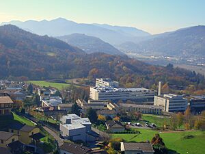 Archivo:Comano la zona Studio Televisivi Svizzera italiana