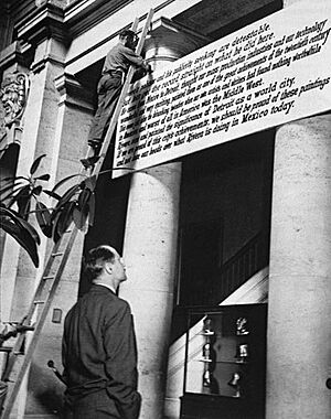 Archivo:Diego Rivera Mural Sign