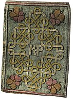 Archivo:Embroidered bookbinding Elizabeth I