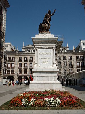 Archivo:Estatua de Pedro Velarde - Santander