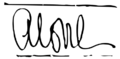 Firma de Alone