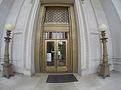 Front Door entrance WV Capitol